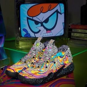 PUMA MB.03 X Dexter's Laboratory Basketball Sneaker Shoes (Youth 6 or Men’s 6)